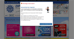 Desktop Screenshot of dpolg-service.de